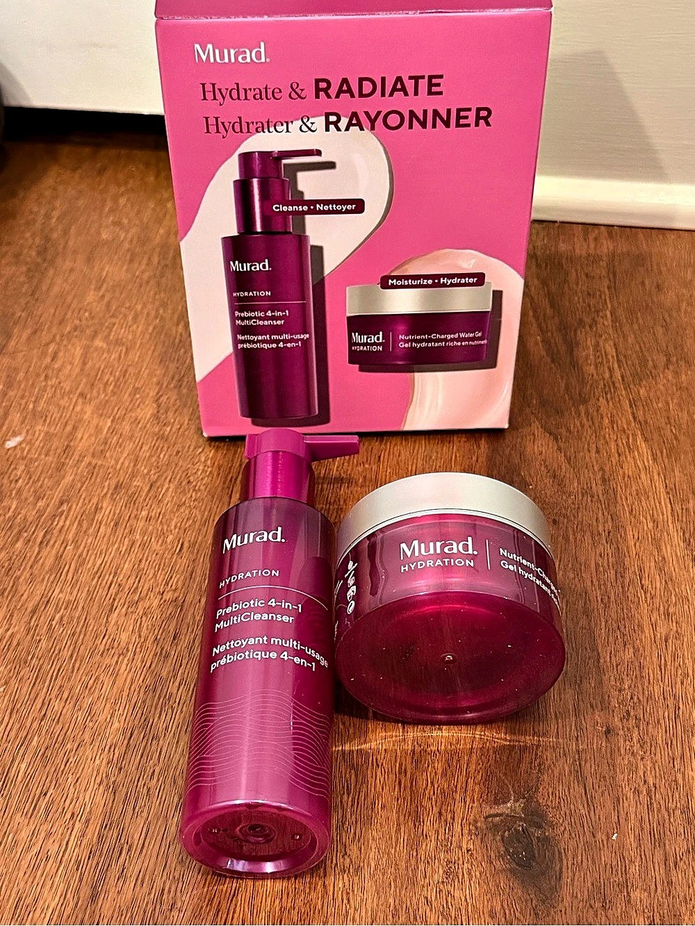 Murad Hydrate & Radiate Set Skincare Set Pink